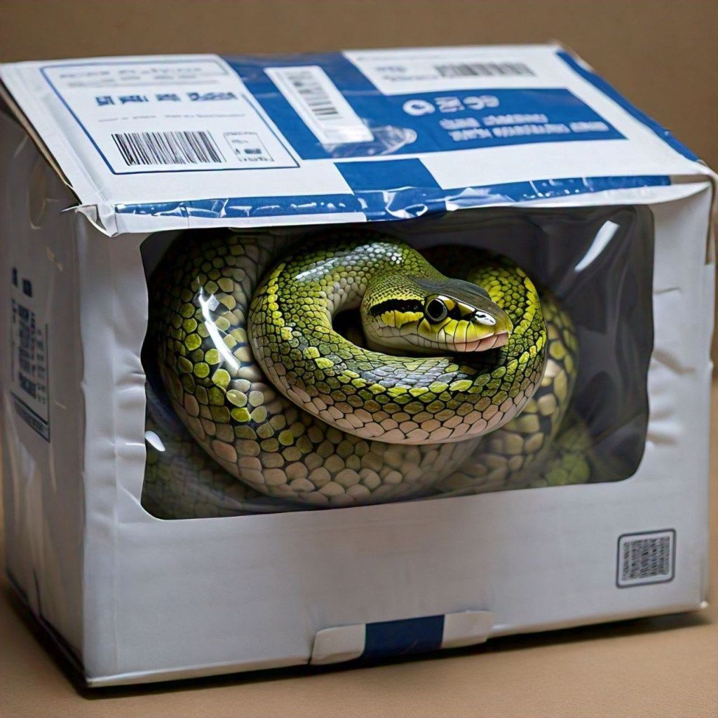 Smuggle Over 100 Snakes: