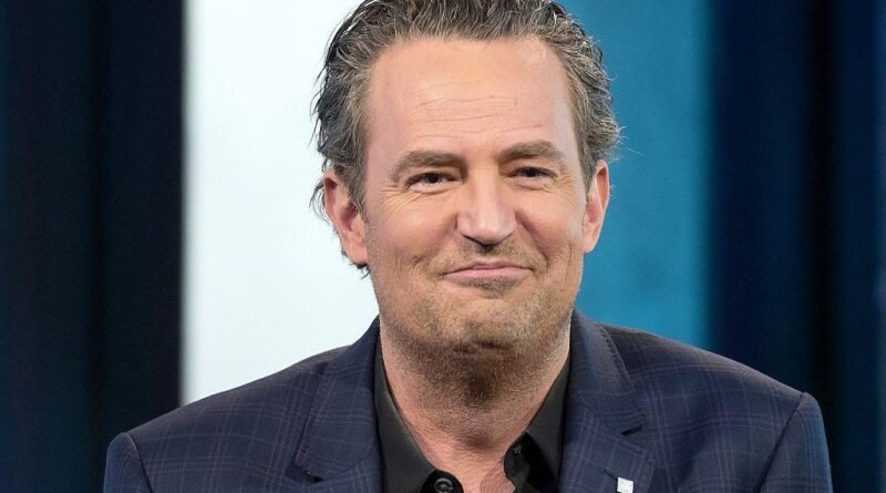 Captures made over Matthew Perry's passing