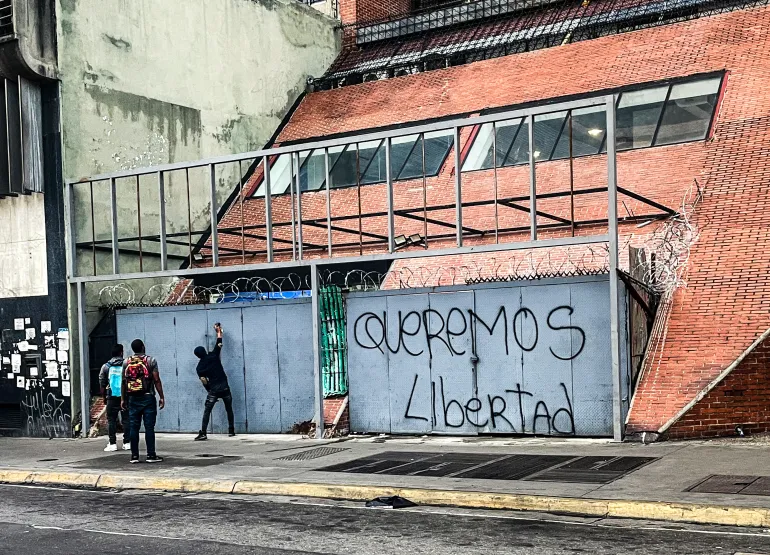 Venezuelans' Plea
